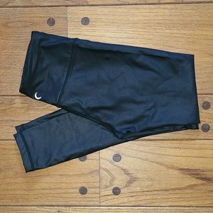 Black metallic Light n Tight high rise zyia Sz 2